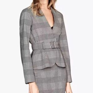 HM Belted Blazer SZ 10